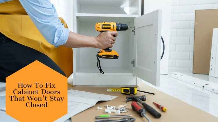 kitchen drawer wont stay closed